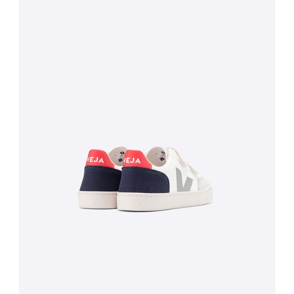 Veja V-12 CHROMEFREE Kids' Shoes White | CA 751HAP